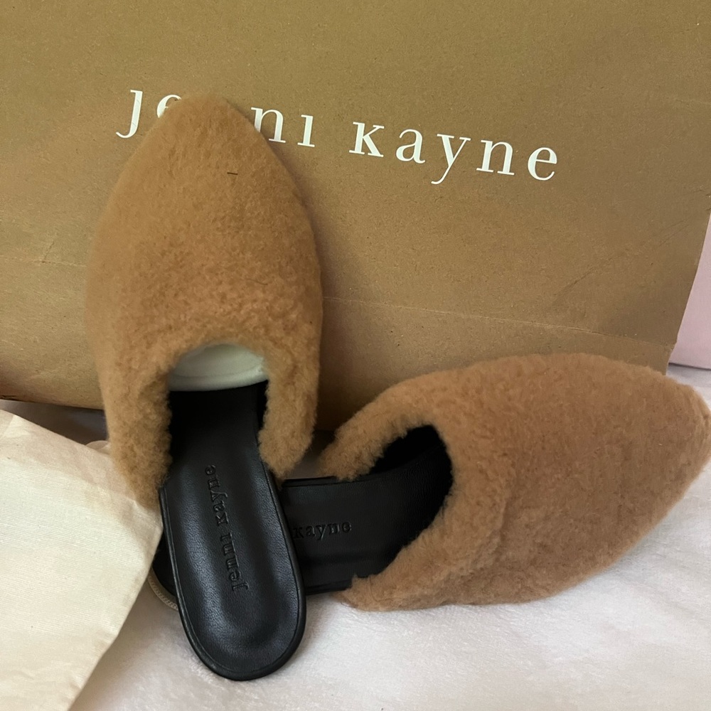 Nwt Jenni Kayne Shearling Mule. Size 39 - image 2
